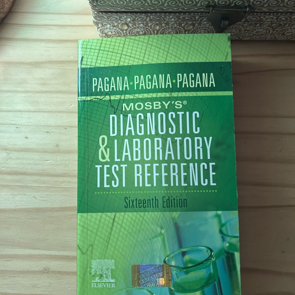 Mosby’s Diagnostic & Laboratory Test Reference 16th edition